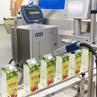 Codificadoras para Bebidas Domino Printing